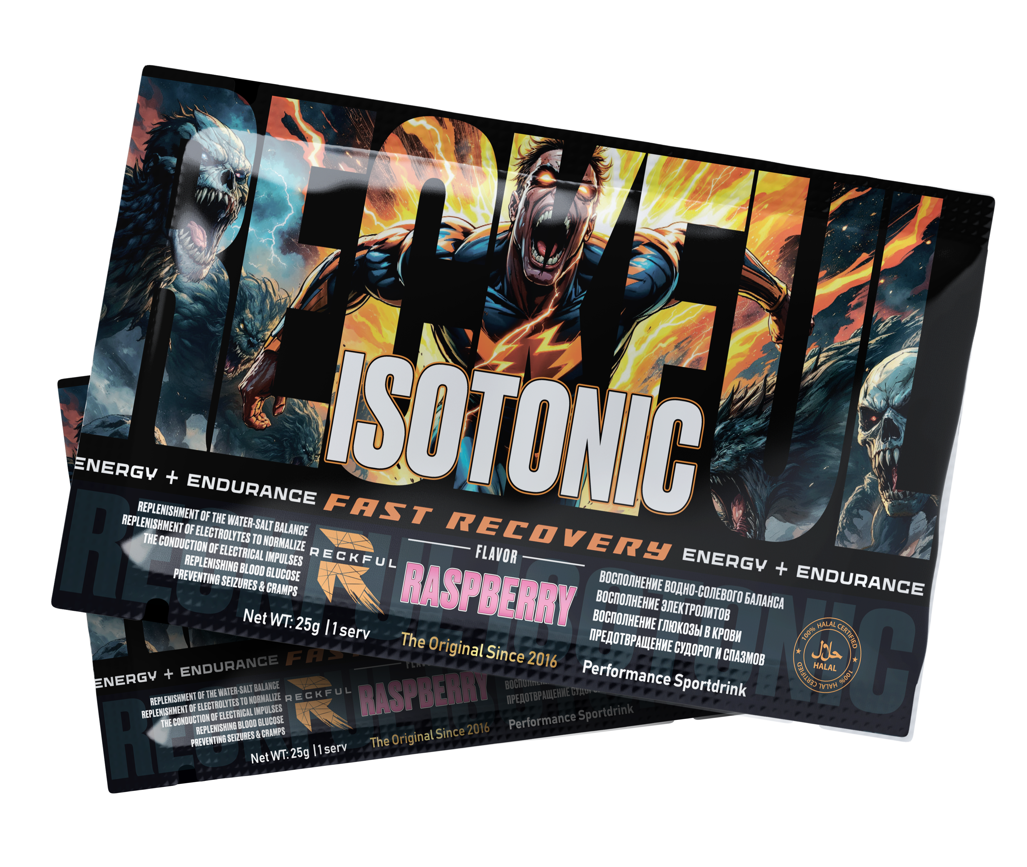 Пробник Reckful ® Isotonic 25g 1 serv